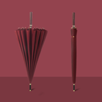 Custom Logo 24-bone straight pole long-handled umbrella | Premium Corporate Gifts and Custom Gifts
