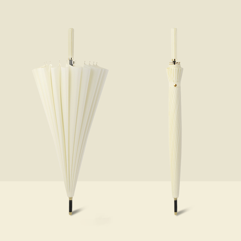 Custom Logo 24-bone straight pole long-handled umbrella | Premium Corporate Gifts and Custom Gifts