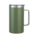 Custom Logo 24oz powder coated tumbler with handle | Premium Corporate Gifts and Custom Gifts