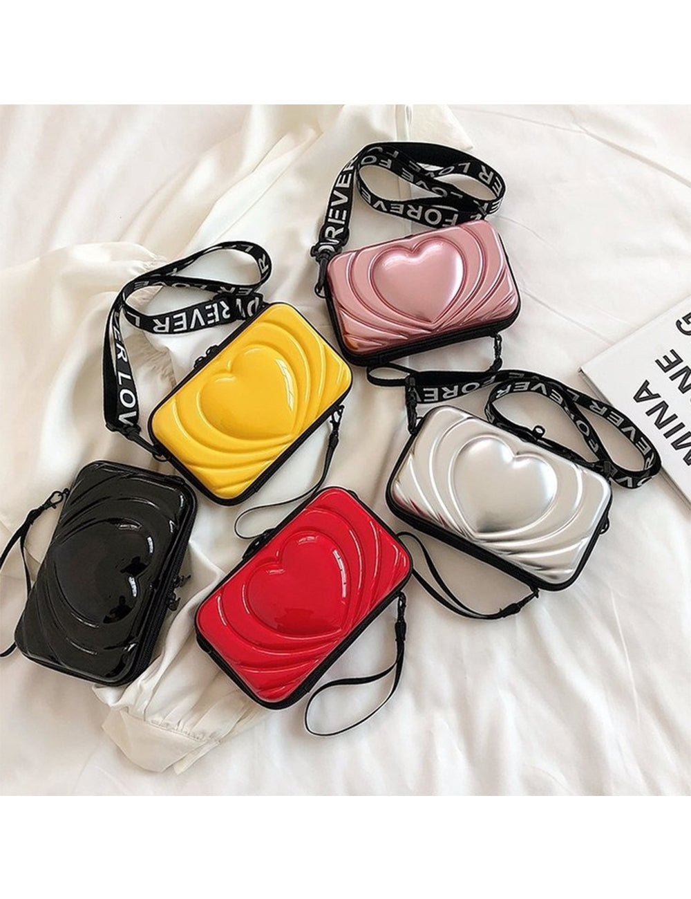 Custom Logo Love Travel Hard Shell Side Backpack | Premium Corporate Gifts and Custom Gifts