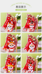 Custom Logo Three-dimensional doll keychain | Premium Corporate Gifts and Custom Gifts