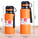 Custom Logo 316 Stainless Steel Insulated Tea Infuser Bottle | Premium Corporate Gifts and Custom Gifts