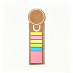 Custom Logo U-Shaped Solid Color Sticky Notes | Premium Corporate Gifts and Custom Gifts