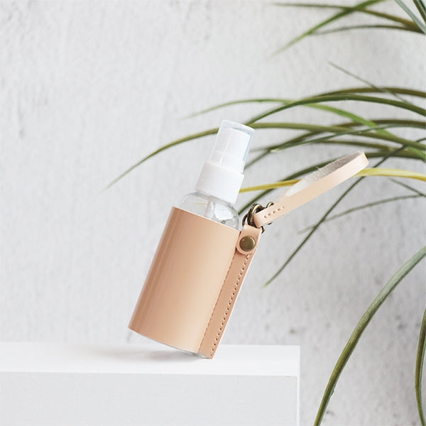 Custom Logo Leather Multi-Colored Cylindrical Spray Bottle Holster | Premium Corporate Gifts and Custom Gifts