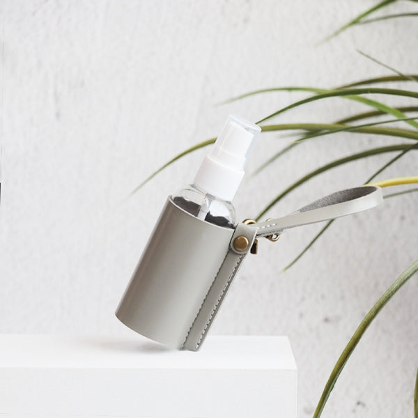 Custom Logo Leather Multi-Colored Cylindrical Spray Bottle Holster | Premium Corporate Gifts and Custom Gifts
