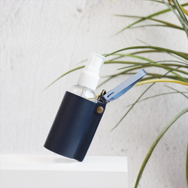 Custom Logo Leather Multi-Colored Cylindrical Spray Bottle Holster | Premium Corporate Gifts and Custom Gifts