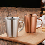 Custom Logo Stainless steel three-color coffee cup | Premium Corporate Gifts and Custom Gifts