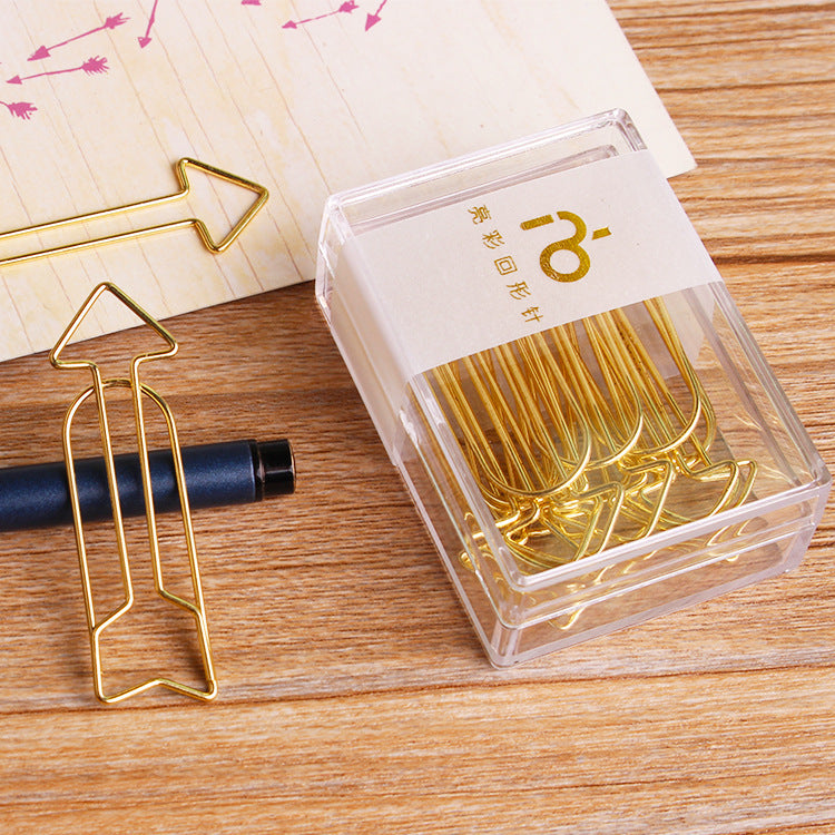 Custom Logo Custom-made paper clips (12 pieces) | Premium Corporate Gifts and Custom Gifts