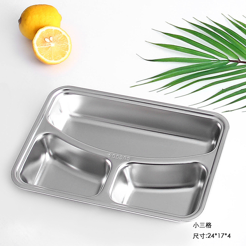Custom Logo Stainless Steel Dinner Plate Set with Lid | Premium Corporate Gifts and Custom Gifts