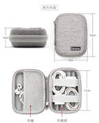 Custom Logo Headphone Cable Storage Box Hard Shell Bag | Premium Corporate Gifts and Custom Gifts
