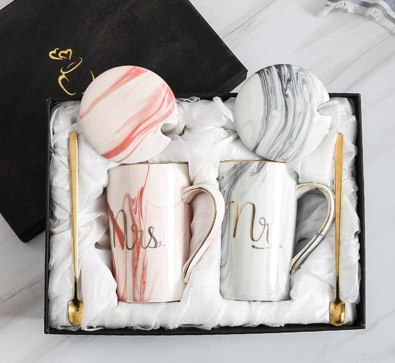 Custom Logo European style stone pattern cup gift box | Premium Corporate Gifts and Custom Gifts
