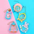 Custom Logo Shaped Rocking Keychain | Premium Corporate Gifts and Custom Gifts