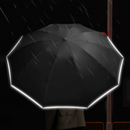 Custom Logo Automatic Reverse Ring Folding Umbrella | Premium Corporate Gifts and Custom Gifts