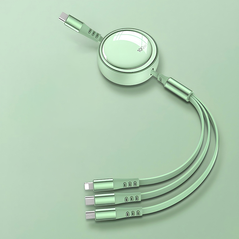 Custom Logo Car Fast Charging 3-in-1 Charging Cable | Premium Corporate Gifts and Custom Gifts