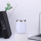 Custom Logo Curved metal eco-friendly cup | Premium Corporate Gifts and Custom Gifts