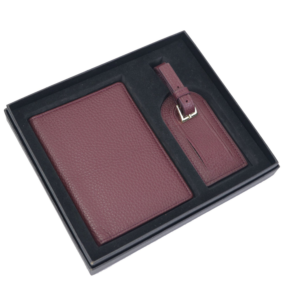 Custom Logo High-end leather simple travel gift box | Premium Corporate Gifts and Custom Gifts