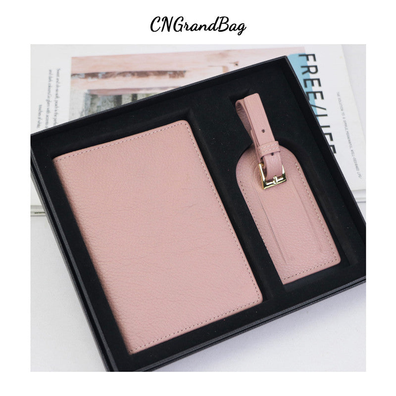 Custom Logo High-end leather simple travel gift box | Premium Corporate Gifts and Custom Gifts