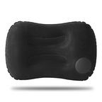 Custom Logo Press-type square inflatable neck pillow (flocked) | Premium Corporate Gifts and Custom Gifts