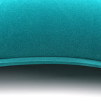 Custom Logo Press-type square inflatable neck pillow (flocked) | Premium Corporate Gifts and Custom Gifts