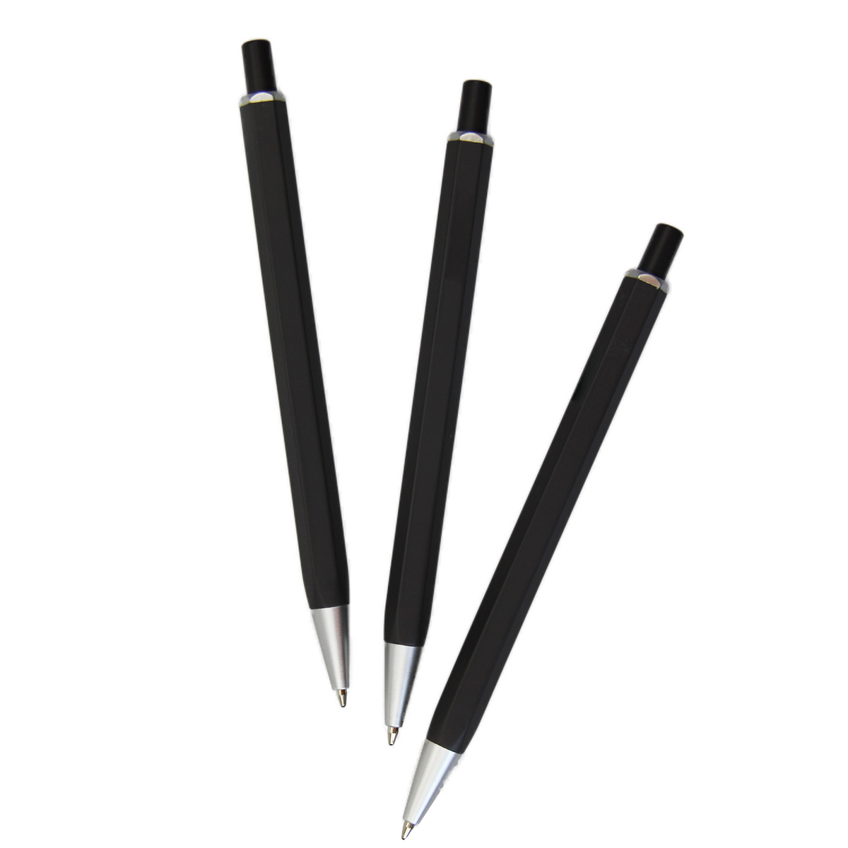 Custom Logo Press-type hexagonal ballpoint pen advertising pen | Premium Corporate Gifts and Custom Gifts
