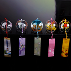 Custom Logo Japanese Glass Small Wind Chime Charm | Premium Corporate Gifts and Custom Gifts
