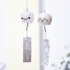 Custom Logo Japanese Glass Small Wind Chime Charm | Premium Corporate Gifts and Custom Gifts