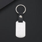 Custom Logo Metal leather buckle tag keychain | Premium Corporate Gifts and Custom Gifts
