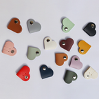 Custom Logo leather heart cable organizer | Premium Corporate Gifts and Custom Gifts
