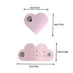 Custom Logo leather heart cable organizer | Premium Corporate Gifts and Custom Gifts