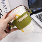Custom Logo Leather Drink Cup Sleeve | Premium Corporate Gifts and Custom Gifts