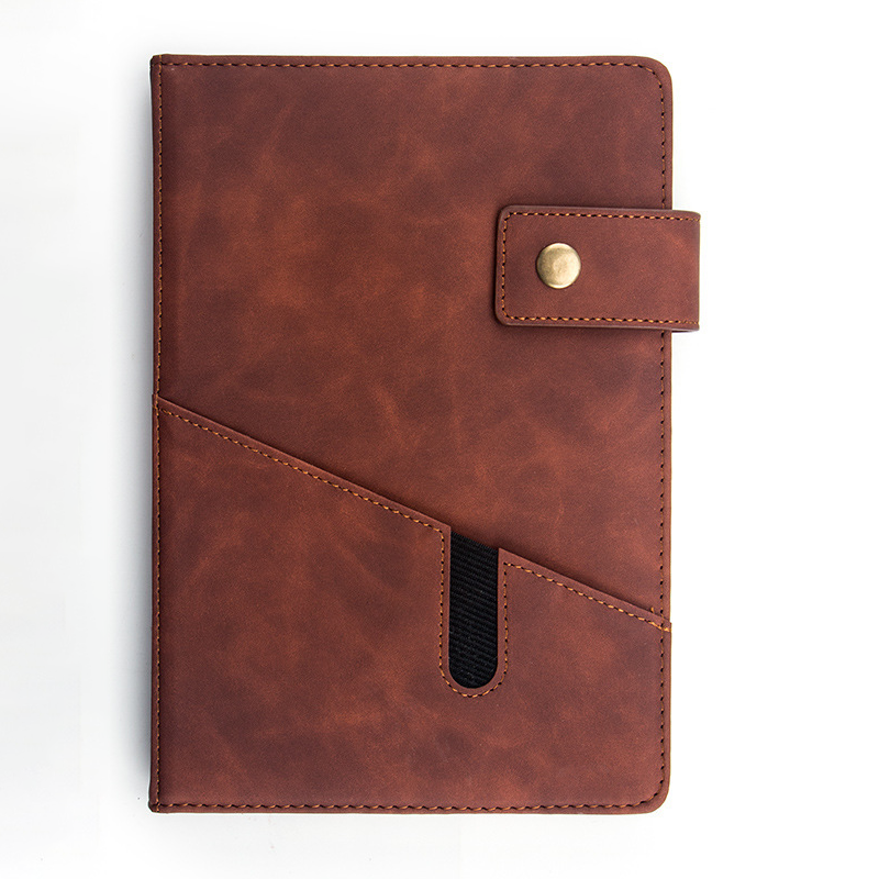 Custom Logo Copper Buckle Storage Clip Notebook | Premium Corporate Gifts and Custom Gifts