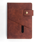 Custom Logo Copper Buckle Storage Clip Notebook | Premium Corporate Gifts and Custom Gifts