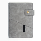 Custom Logo Copper Buckle Storage Clip Notebook | Premium Corporate Gifts and Custom Gifts