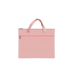 Custom Logo Candy-colored double-layer zippered document bag | Premium Corporate Gifts and Custom Gifts