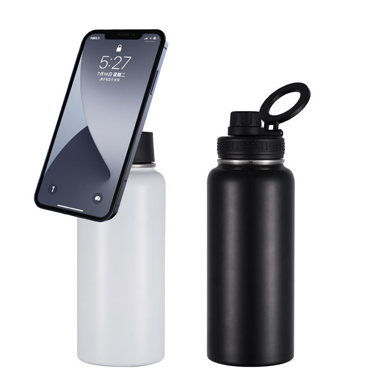 Custom Logo Magnetic mobile phone holder sports thermos cup | Premium Corporate Gifts and Custom Gifts