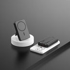 Custom Logo Magnetic Self-Brought Dual-Wire Power Bank | Premium Corporate Gifts and Custom Gifts