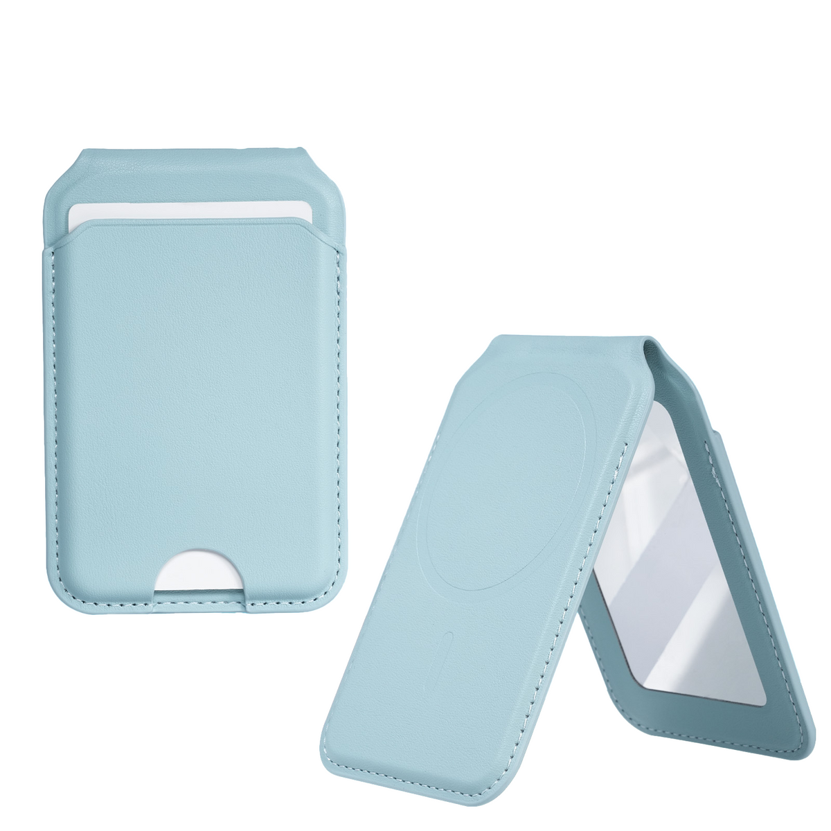 Custom Logo Magnetic Mirror Phone Card Holder Stand | Premium Corporate Gifts and Custom Gifts