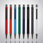 Custom Logo Metal Pressing Rubber Advertising Pen | Premium Corporate Gifts and Custom Gifts