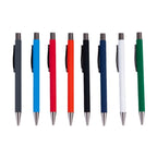 Custom Logo Metal Pressing Rubber Advertising Pen | Premium Corporate Gifts and Custom Gifts