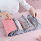 Custom Logo ins-style travel large capacity four-in-one cosmetic bag | Premium Corporate Gifts and Custom Gifts