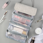 Custom Logo ins-style travel large capacity four-in-one cosmetic bag | Premium Corporate Gifts and Custom Gifts