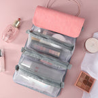 Custom Logo ins-style travel large capacity four-in-one cosmetic bag | Premium Corporate Gifts and Custom Gifts