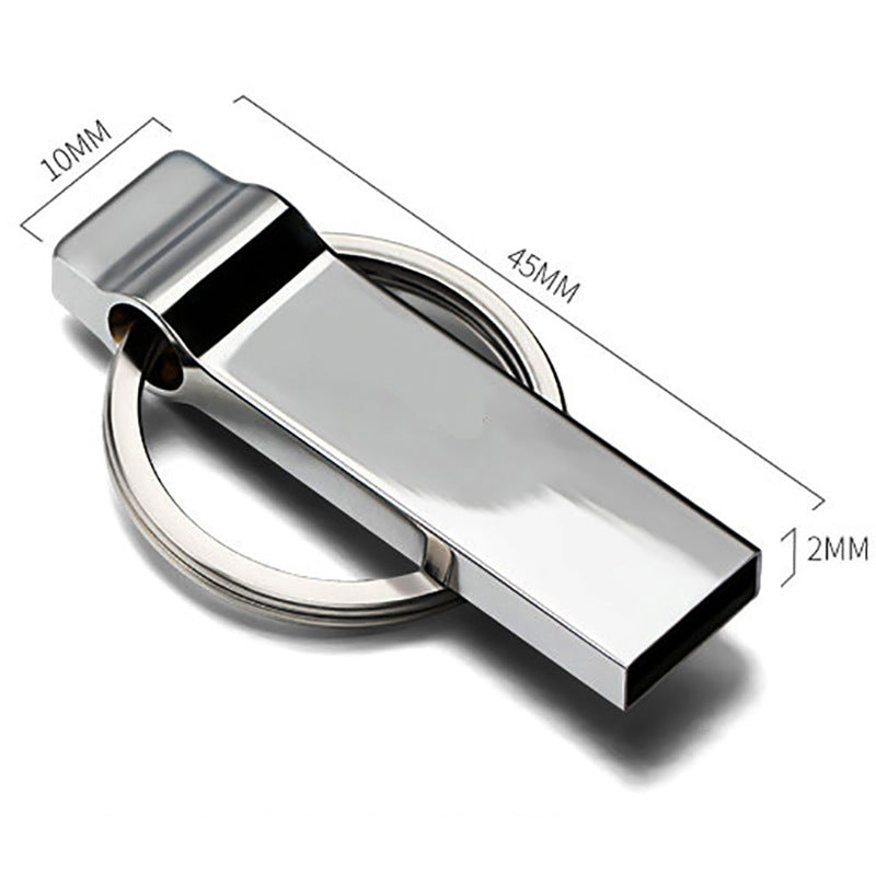 Custom Logo Metal Glossy Flash Drive | Premium Corporate Gifts and Custom Gifts