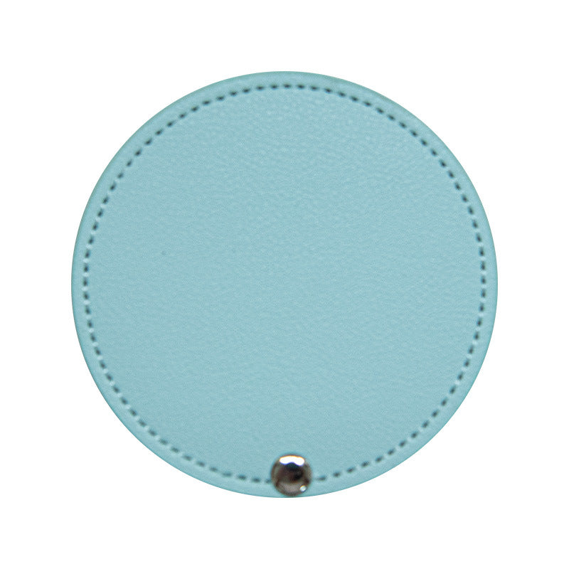Custom Logo PU Fashionable Portable Makeup Mirror | Premium Corporate Gifts and Custom Gifts