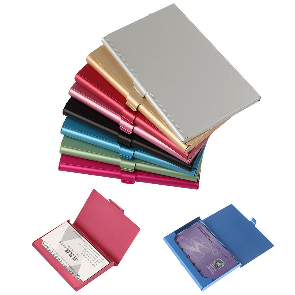 Custom Logo Metal Matte Fashion Business Card Holder | Premium Corporate Gifts and Custom Gifts