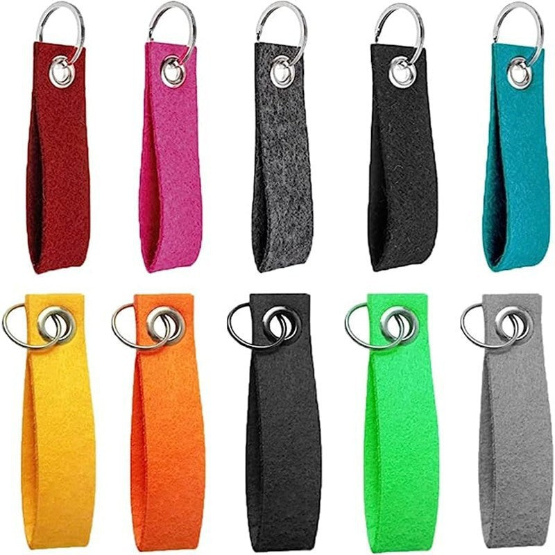 Custom Logo Felt Cloth Advertising Keychain | Premium Corporate Gifts and Custom Gifts