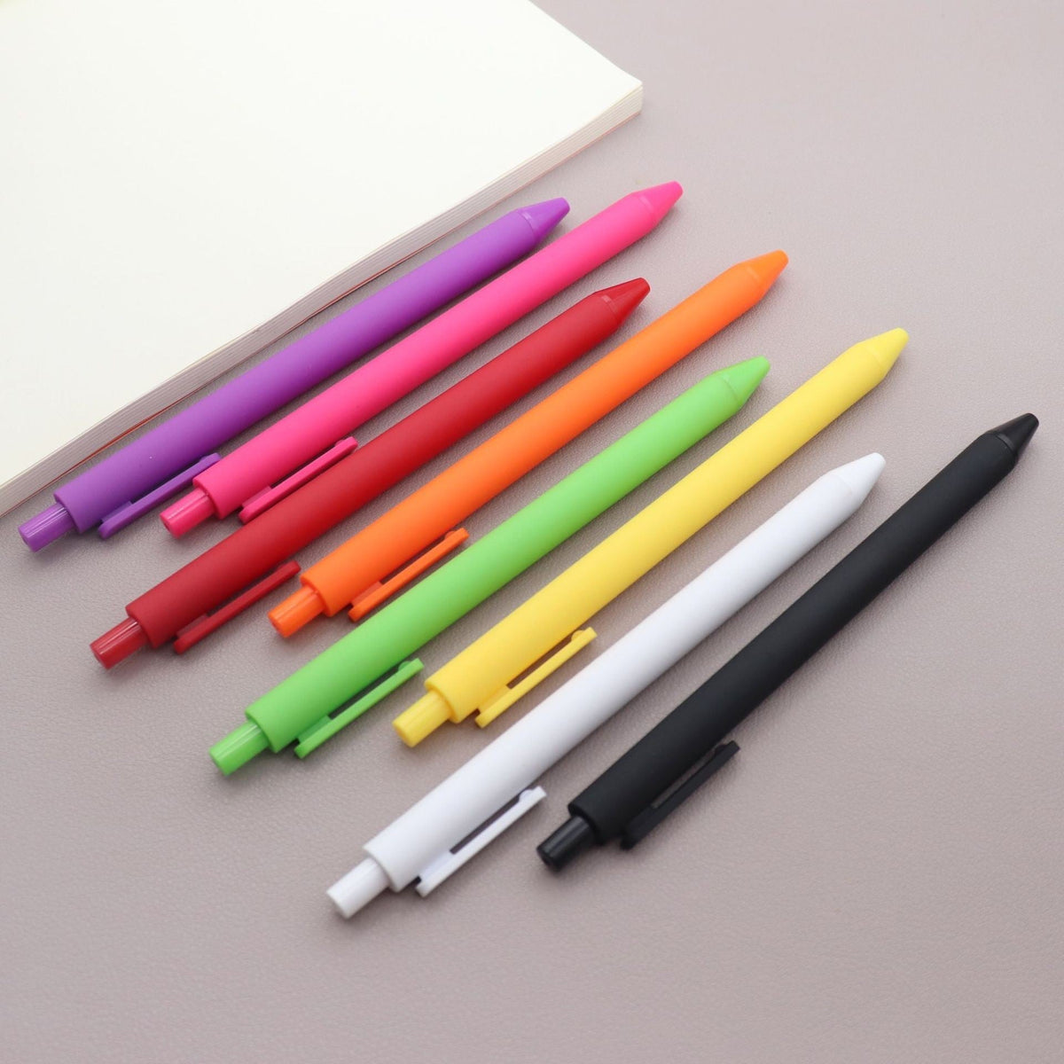 Custom Logo Macaron Matte Advertising Pen | Premium Corporate Gifts and Custom Gifts