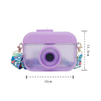 Custom Logo Cute camera-shaped straw bottle | Premium Corporate Gifts and Custom Gifts