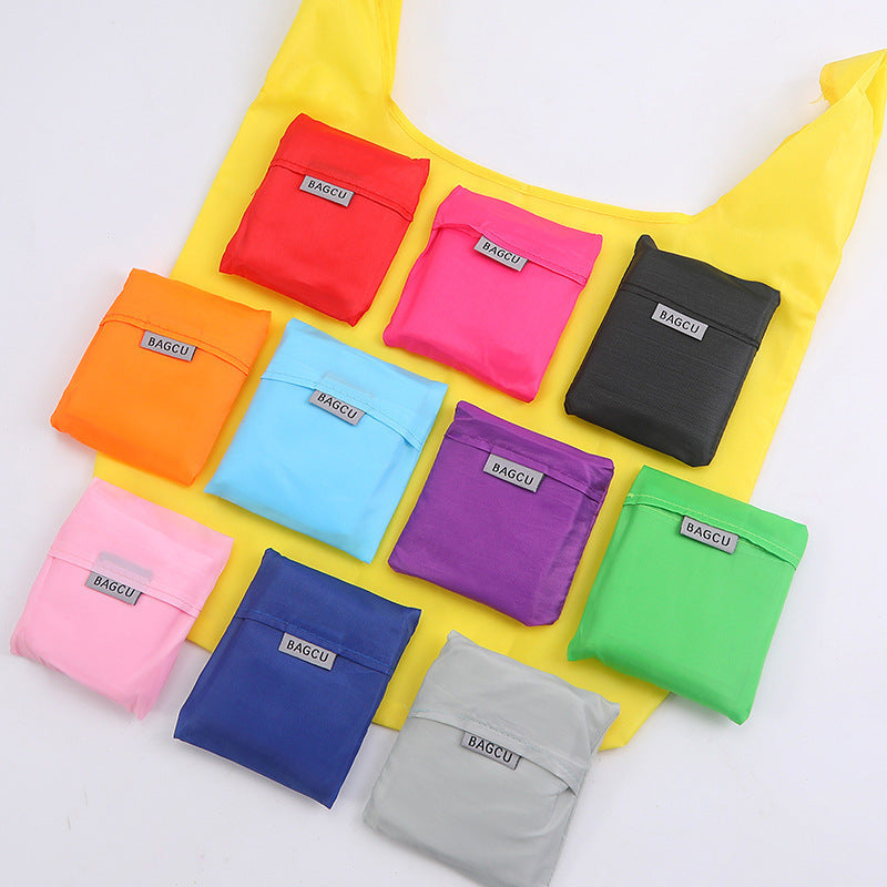 Custom Logo Folding Nylon Eco-friendly Shopping Bag | Premium Corporate Gifts and Custom Gifts
