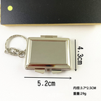 Custom Logo Metal Mirror Keychain | Premium Corporate Gifts and Custom Gifts